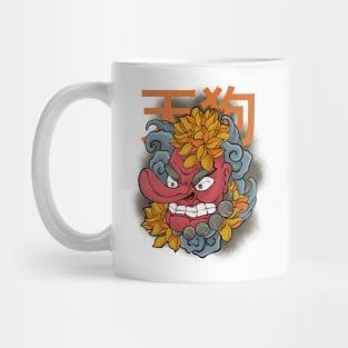 Tengu mask Mug